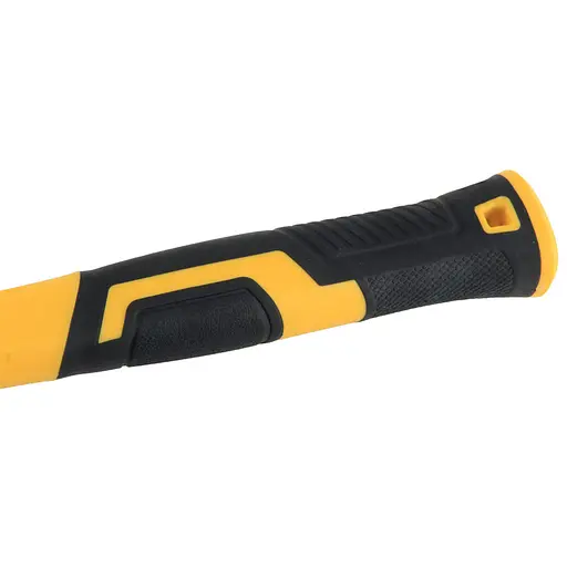 Киянка резиновая Sigma 225 г фибергласовая рукоятка. черно-белая (4317221) - фото 2