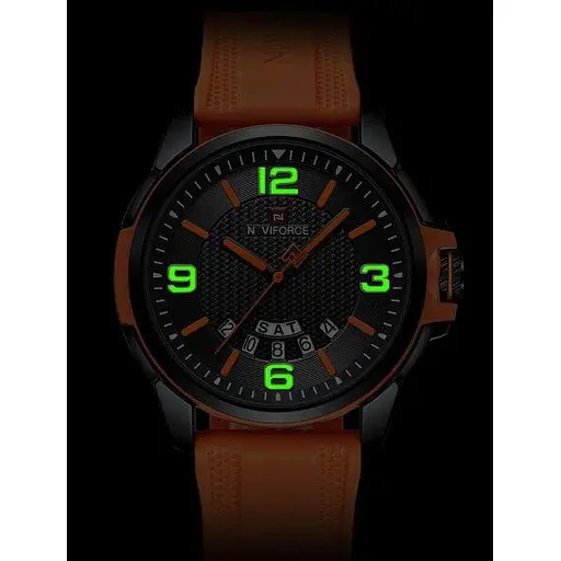Часы мужские наручные Naviforce Young Orange - фото 8