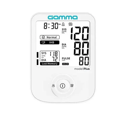 Говорящий тонометр Gamma Plus 5gen с адаптером Type-C автоматический на плечо гарантия 5 лет - фото 4