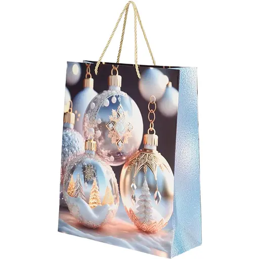 Пакет подарунковий новорічний Ялинка YY050926 Різнокольоровий (NY) - фото 1