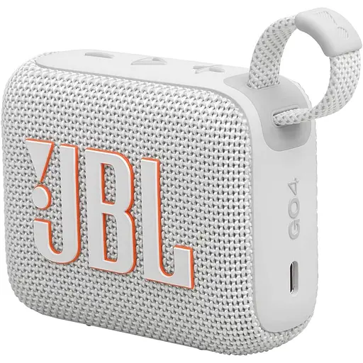 Портативна акустика JBL Go 4 White (JBLGO4WHT) - фото 2