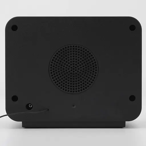 BYRONSTATICS Будильник FM-радіо, радіобудильник на тумбочці з мережею та резервним акумулятором, повтор сигналу, таймер сну - фото 5