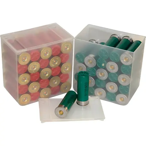 Коробка для патронів MTM Shell Stack на 25 патронів 4 шт. прозора - фото 3