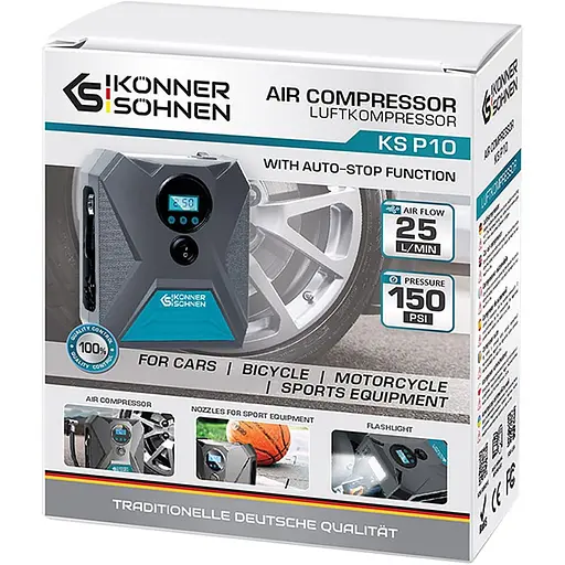 Автомобильный компрессор Konner&Sohnen KS P10 [121292] - фото 6