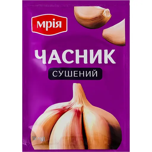 Чеснок Мрія сушеный гранулированный 15 г (947715)