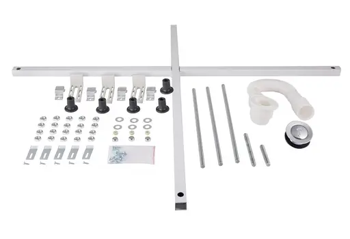 Набор Lidz Душевая кабина Latwa SC80x80.SAT.HIGH.GR полукруглая, стекло тонированное 4 мм + Душевой поддон Kapielka ST80x80x41, с панелью - фото 14