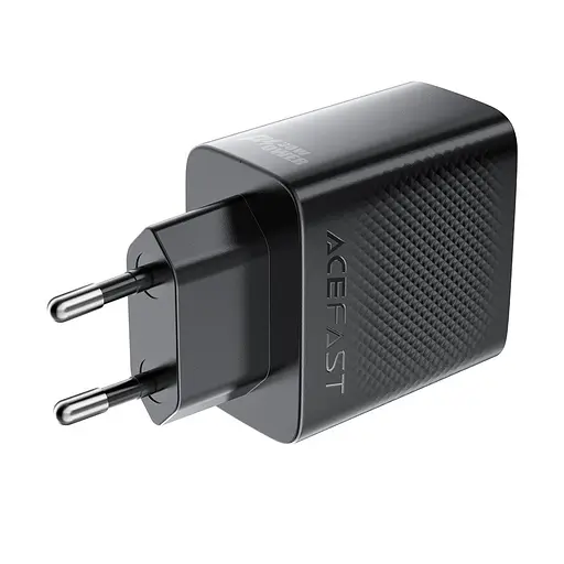 Мережевий зарядний пристрій Acefast A110 2Type-C PD30W чорний - фото 5