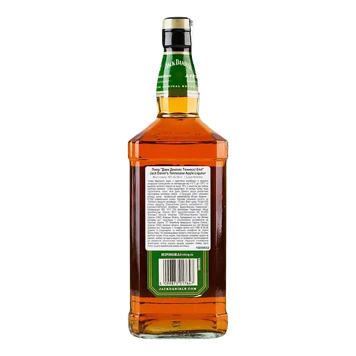 Віскі-лікер Jack Daniel's Tennessee Apple 35% 1 л х 2 шт. - фото 3