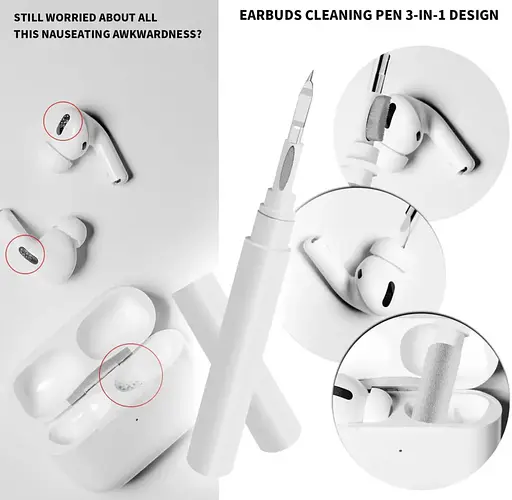 Ручка для чищення навушників MIC Multi Cleaning Pen - фото 3