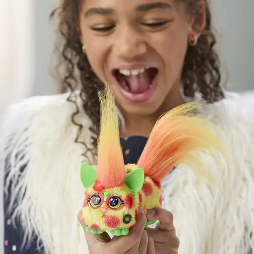 Іграшка інтерактивна Hasbro DJ Furblets Rain-Bow-Kat Mini Electronic Plush Toy (G1784) - фото 8