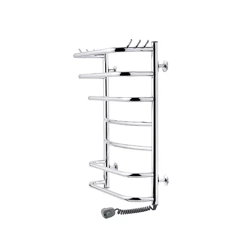 Полотенцесушитель электрический Kroner Канна ДК02ER 800x500/7 ER CV023139, Хром, Правое - фото 3