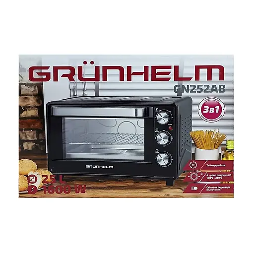 Електропіч Grunhelm GN252AB - фото 11