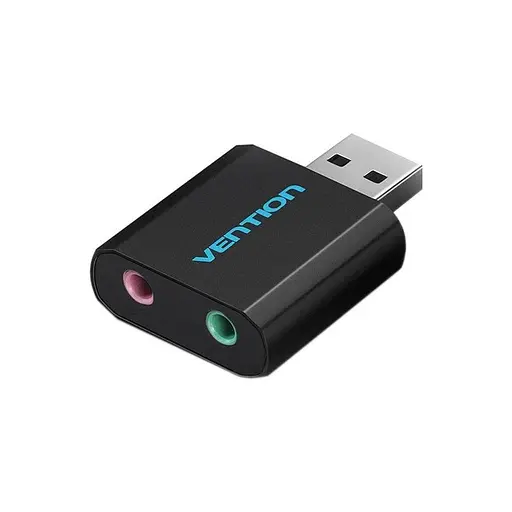 Зовнішня звукова карта Vention USB External Sound Card (VAB-S17-B) адаптер - фото 4