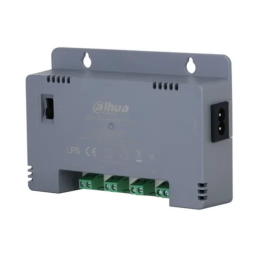 Блок живлення Dahua DH-PFM344D-4CH-EN 30W, 4 канали навантаження, 12V/2.5A, з регулятором напруги для компенсації довжини кабелю (99-00017050) - фото 1