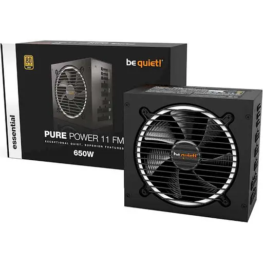 Блок живлення Be quiet! Pure Power 11 FM 650W 80 PLUS Gold (BN318) Б/в,U1 - фото 2