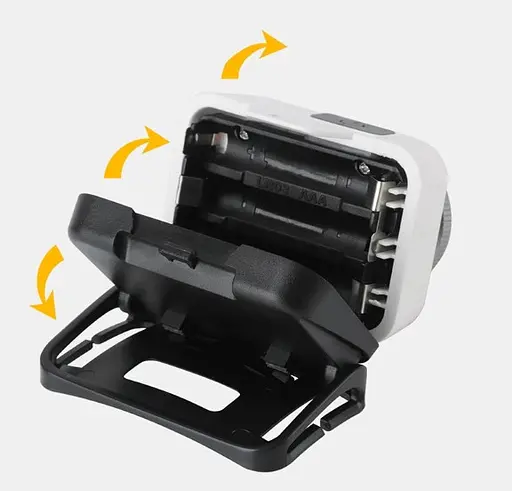 Налобний ліхтар Boruit B36 XP-G2 + 2*3030 650 Lm червоне світло Ліхтарик - фото 3