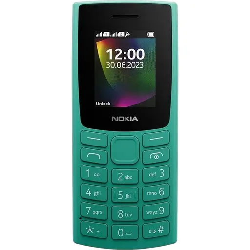 Мобільний телефон Nokia 106 DS 2023 Emerald Green (1GF019BPJ1C01) - фото 2