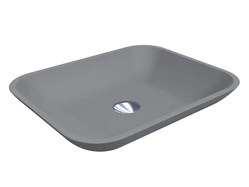 Умивальник Miraggio Marteen mirastone gray 0000428, Сірий - фото 2