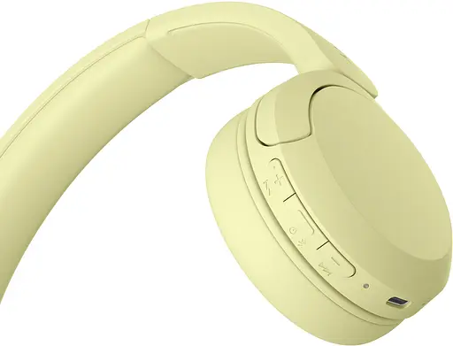 Наушники On-ear WH-CH520 BT 5.2, SBC, AAC, Wireless, Mic, желтый Sony teh0024861 - фото 8
