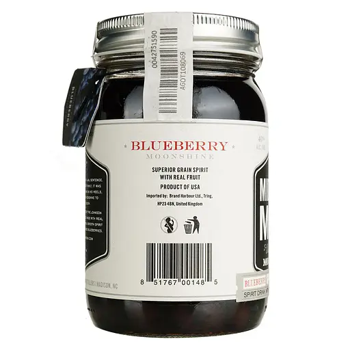 Віскі Midnight Moon Moonshine Blueberry 40% 0.35 л - фото 4