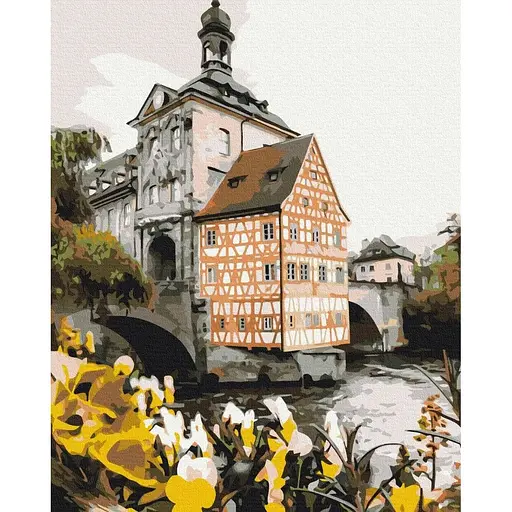 Картина по номерам на підрамнику Brushme Німецький затишок - фото 1