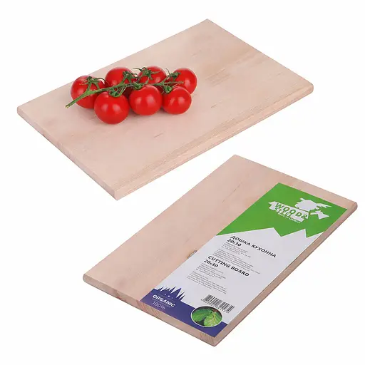 Прочная разделочная кухонная доска из бука 20×30 см, Wood&Steel 83468 - фото 4