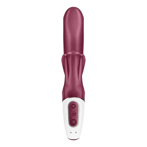 Вібратор-кролик Satisfyer Love Me 22 см бордовий - фото 9