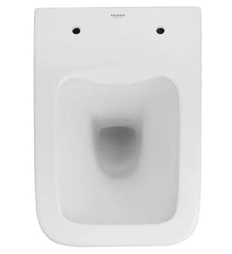 Унитаз подвесной безободковый Kroner Eifel WHI523629 RIMLESS с сиденьем (KE523629WHIR) (CV032968) - фото 6