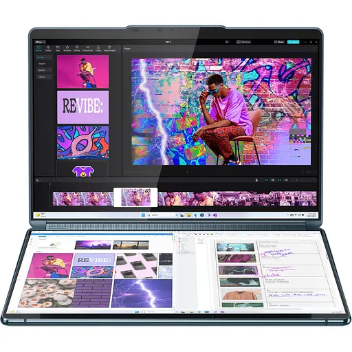 Ноутбук Lenovo Yoga Book 9 13IMU9, (83FF002NRM), Intel Core Ultra 7 155U, 16GB RAM, SSD 1TB, Intel Integrated Graphics, Windows 11 Home, Tidal Teal - фото 6