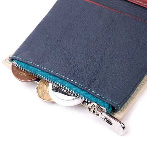 Кожаный женский кошелек ST Leather 9х12х1.5 см acs0028363 - фото 6