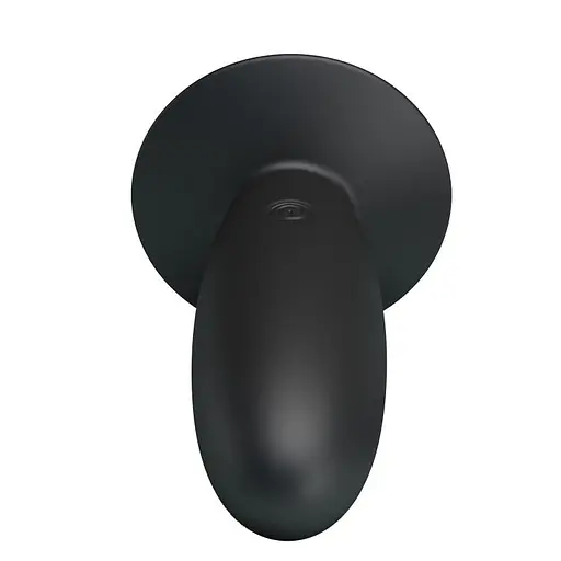 Анальна пробка Pretty Love Butt Plug Massager 11 см (чорний) - фото 2