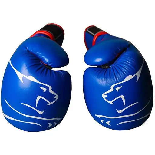 Перчатки боксерские PowerPlay PP 3018 Blue - 16 унций - фото 2