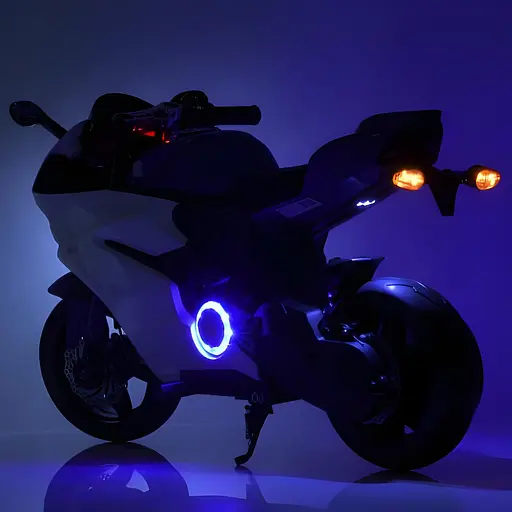 Електромобіль дитячий Bambi Мотоцикл Ducati M 4262EL-1-2 зі світлом фар та підсвічуванням - фото 2