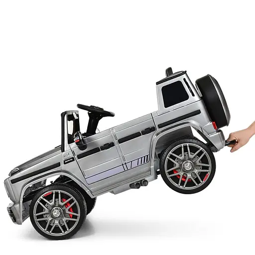 Електромобіль дитячий Bambi Racer M 4179EBLRS-11 Mercedes Сірий - фото 3