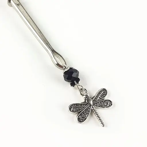 Зажим для клитора Art of Sex - Clit Clamp Silver Pearl - фото 2