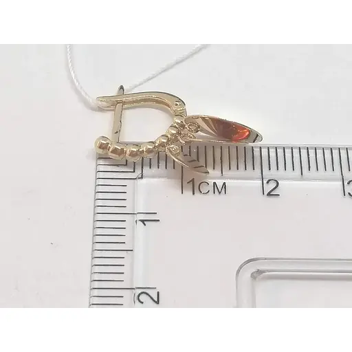 Золотые серьги Favoritum. 210539 - фото 4