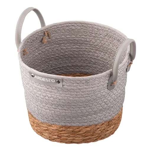 Кошик Ardesto Minimalism сірий 23 х 23 х 19 см (ARHC2506RG) - фото 2
