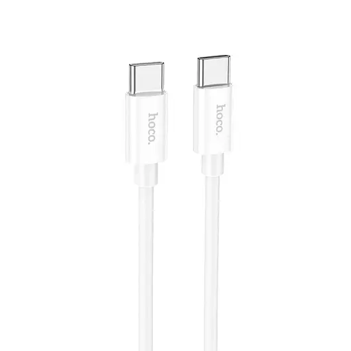 Зарядный кабель Hoco X87 Magic Silicone 60W Type-C - Type-C белый 1 м - фото 3