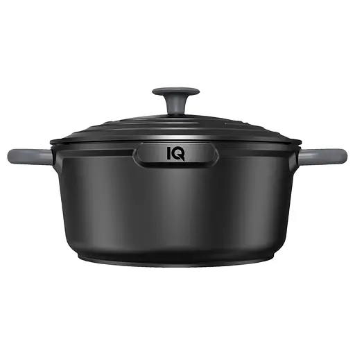 Кастрюля IQ Be Creative алюминиевая с крышкой 18 см 1.7 л (IQ-2047-18) - фото 2