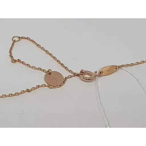 Золотой браслет на ногу Favoritum. 910051 - фото 4