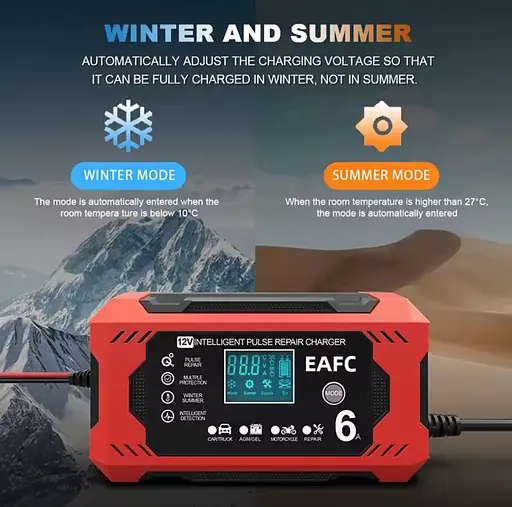 Автомобильное зарядное устройство 6А 12V - фото 2