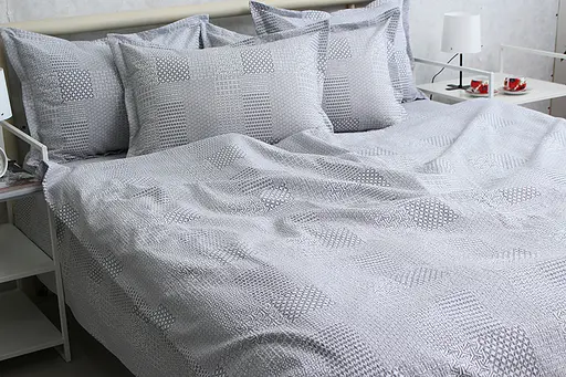 Комплект постельного белья TAG Tekstil Евро 000267659 (Ranforce Gofre RG-10) - фото 3