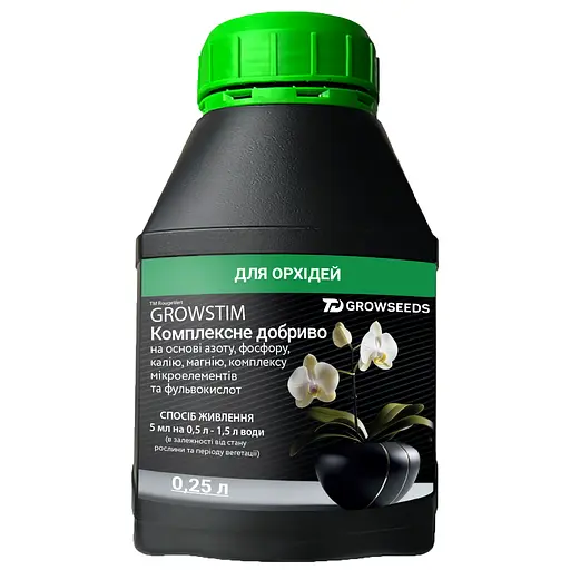 Добриво Plantin Growstim Rougevert для орхідей 250 мл - фото 1