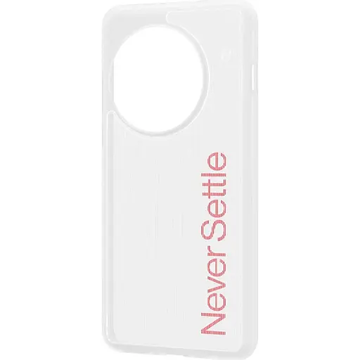 Чехол Oppo Never Settle Case для OnePlus 13 Transparent [138618] - фото 2