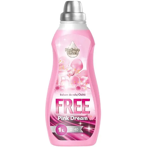 Кондиціонер-пом'якшувач для білизни Free Pink Dreams 1 л