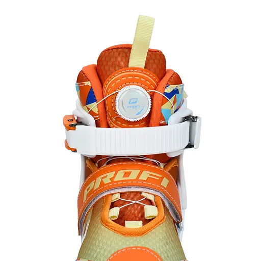 Дитячі розсувні ролики A4156-M-OR, розмір 35-38 - фото 4