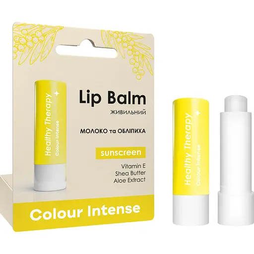 Бальзам для губ Colour Intense Healthy Therapy Живильний 04 Молоко та Обліпиха 5 г - фото 2