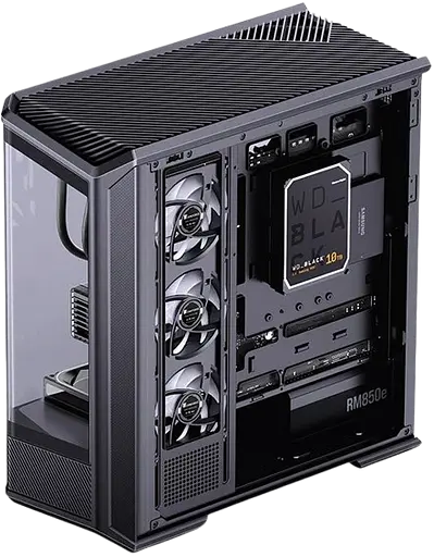 Корпус JONSBO D400 Black - фото 3