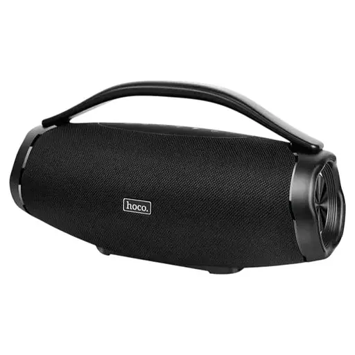 Портативная вluetooth колонка с подсветкой Hoco Peak DS48 Бумбокс IPX6 4000 мАч 2х20Вт microSD Вlack - фото 1