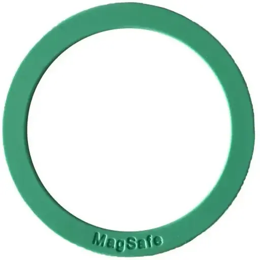 Пластина-кільце для MagSafe тримачів металева (+скотч) Silicone м'ятний - фото 1